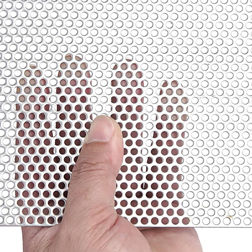 Perforated Sheet Close-up
